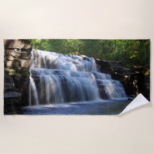 Strandtuch von Canyon Falls (Vorderseite)