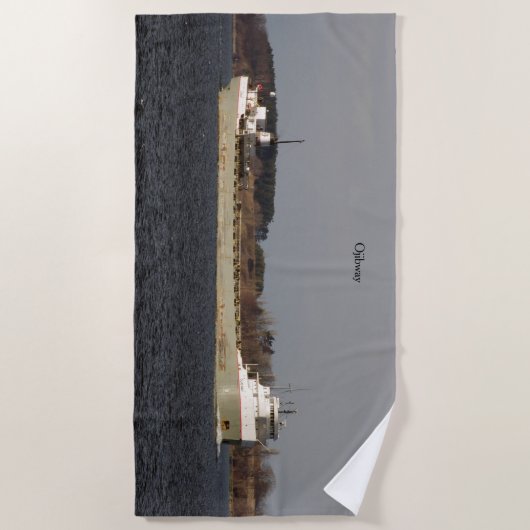 Strandtuch von Ojibway (Vorderseite)