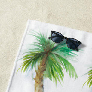 Strandtuch von Palm Tree