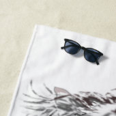 Strandtuch von White Horse (Beispiel)