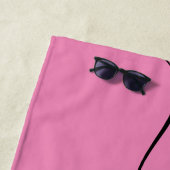 Strandtuch - Wifey Pink (Beispiel)