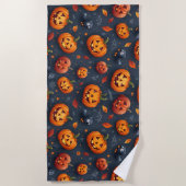 Strandtuch zu Halloween (Vorderseite)