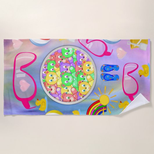 Strandtücher (Vorderseite)