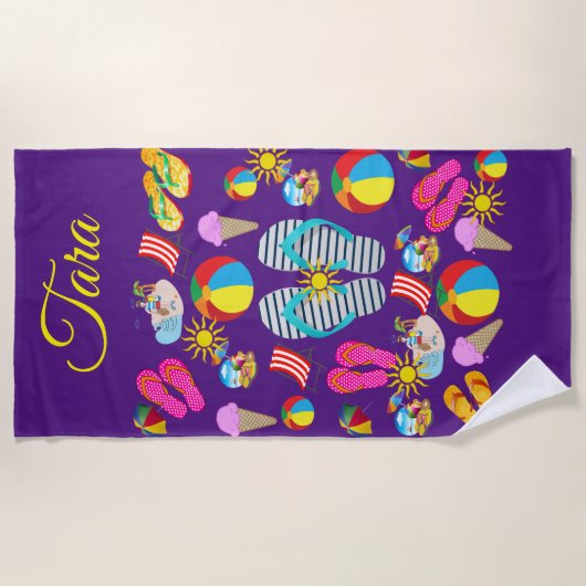 Strandtücher (Vorderseite)