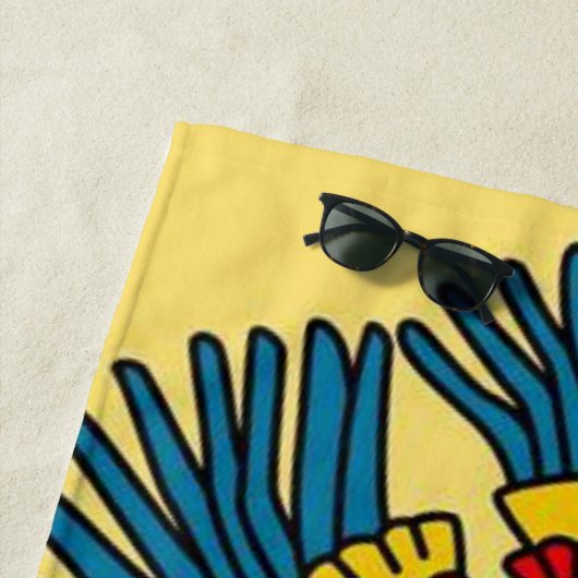 Strandtücher Aztec (Beispiel)