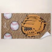 Strandtücher Baseball (Vorderseite)