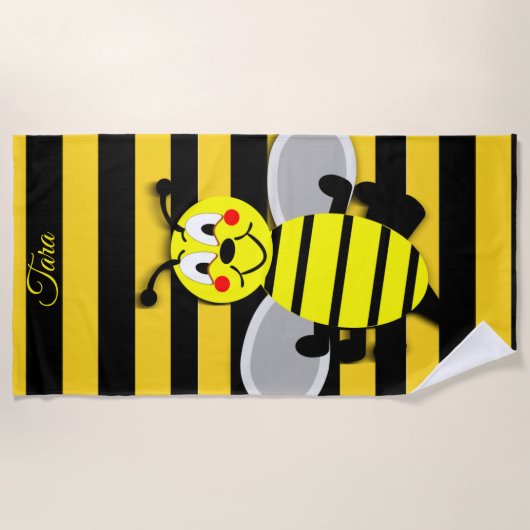 Strandtücher Bumblebee (Vorderseite)