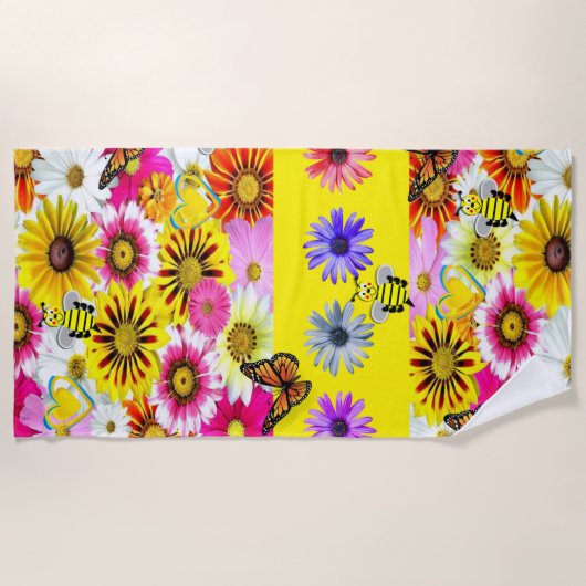 Strandtücher Bumblebee (Vorderseite)
