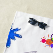 Strandtücher Buntstifte (Beispiel)