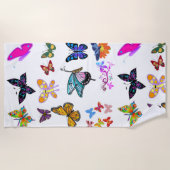 Strandtücher Butterfly (Vorderseite)