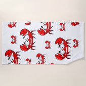 Strandtücher Crabs (Vorderseite)