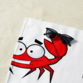 Strandtücher Crabs (Beispiel)