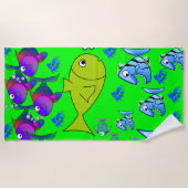 Strandtücher Fisch (Vorderseite)