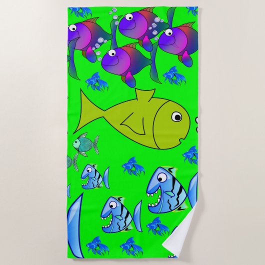 Strandtücher Fisch (Vorderseite)
