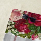 Strandtücher, Floral Strandtuch (Beispiel)