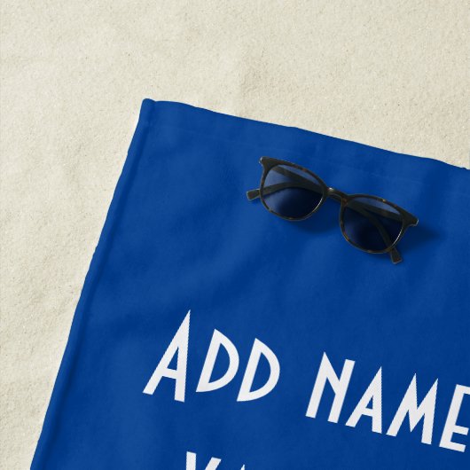 Strandtücher für Späße (Beispiel)