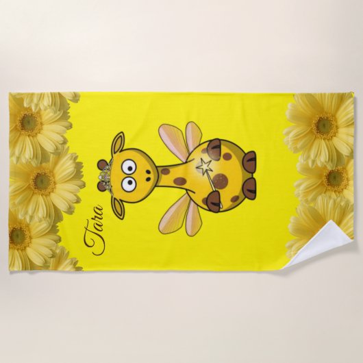 Strandtücher Giraffe (Vorderseite)