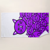 Strandtücher Katzen (Vorderseite)