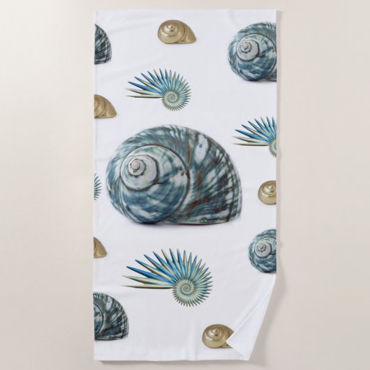 Strandtücher Muscheln (Vorderseite)
