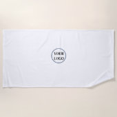 Strandtücher Personalisiertes Mit Monogramm LOGO (Vorderseite)