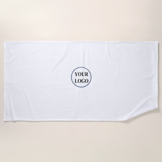 Strandtücher Personalisiertes Mit Monogramm LOGO (Vorderseite)