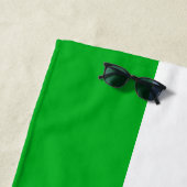 Strandtücher unter der Flagge von Miami (Beispiel)