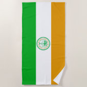 Strandtücher unter der Flagge von Miami (Vorderseite)