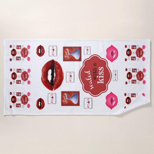 Strandtücher von Valentine (Vorderseite)