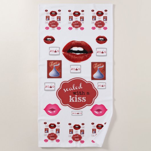 Strandtücher von Valentine (Vorderseite)