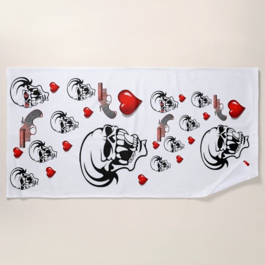 Strandtücher von Valentine (Vorderseite)