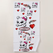 Strandtücher von Valentine (Vorderseite)