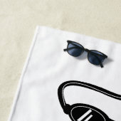 Strandtuchgeschenk für Schwimmer Behalten Strandtuch (Beispiel)