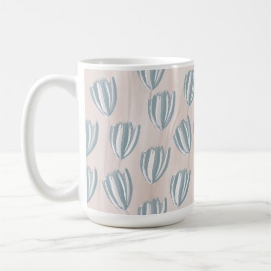 Strandtulpen-Tasse Kaffeetasse (Links)