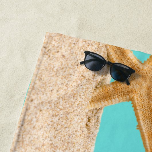 Strandtüte Seestern Strandtuch (Beispiel)