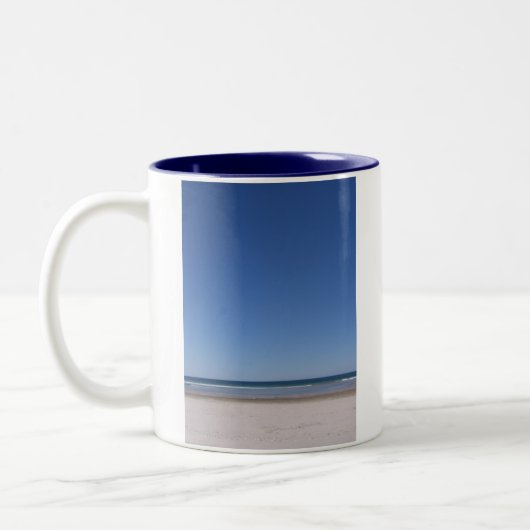 Strandu. Himmellefty-Tasse Zweifarbige Tasse (Links)