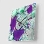 Stranduhren Quadratische Wanduhr (Winkel)