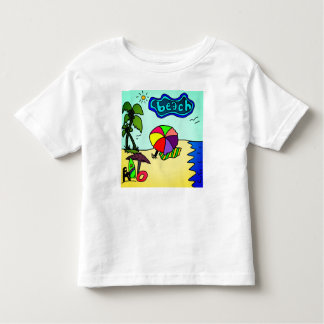 Strandurlaub entspannen kleinkind t-shirt