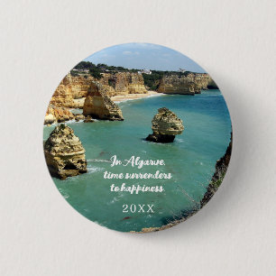 Strandurlaub in der Algarve in Portugal Button
