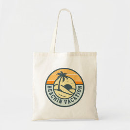Strandurlaub-Logo auf Tragetasche