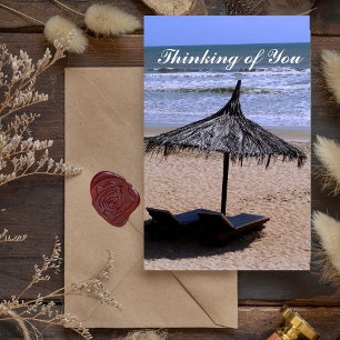 Strandurlaub Postkarte