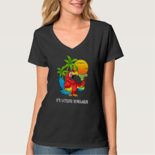Strandurlaub trinkbarer Papagei Es ist 5 Uhr Einig T-Shirt