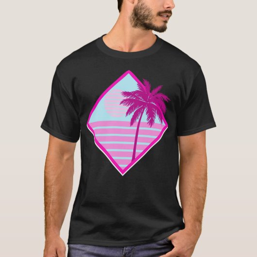 Strandurlaub Vintag T-Shirt (Vorderseite)