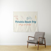 Strandurlaub Wandteppich (Beispiel (Horizontal))