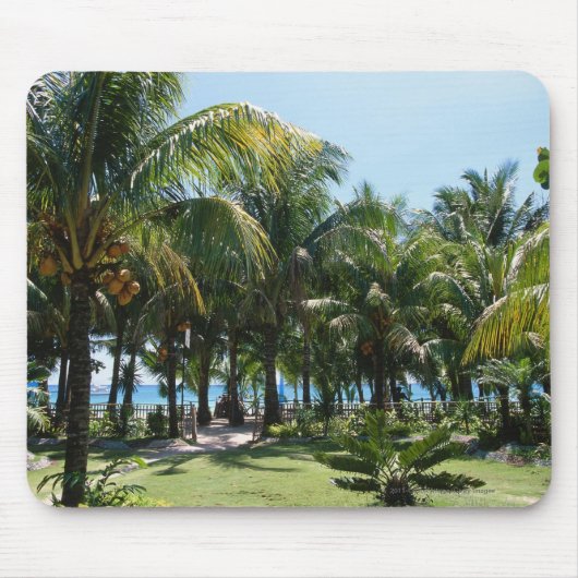 Strandurlaubsort Mousepad (Vorne)