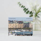 Strandvägen, Stockholm, Foto.. Postkarte (Stehend Vorderseite)