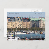 Strandvägen, Stockholm, Foto.. Postkarte (Vorne/Hinten)