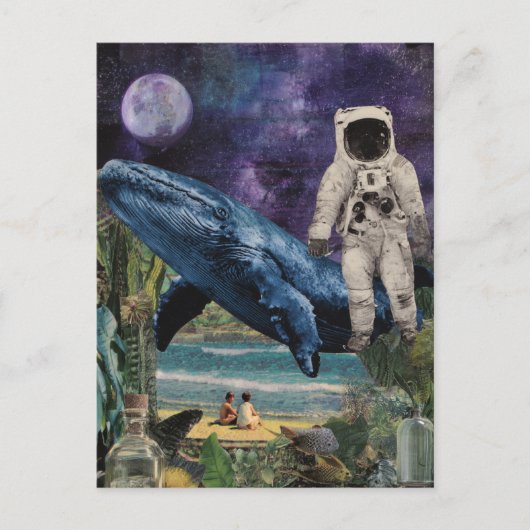 Strandverkleidung Postkarte (Vorderseite)