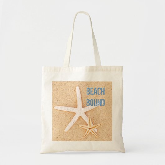 Strandverklemmte Starfish Beachbag Tragetasche (Vorne)
