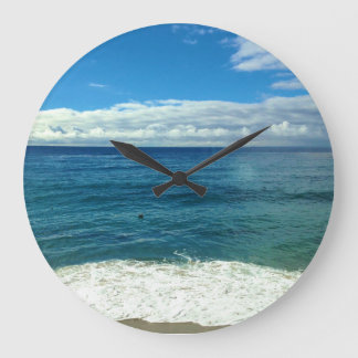 Strandverriegelung Große Wanduhr
