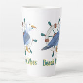 Strandvibes Milchtasse (Vorderseite)